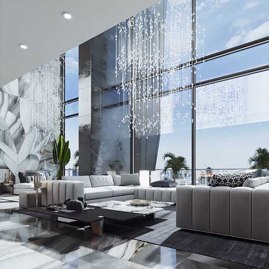 Penthouse Interior Design Dubai